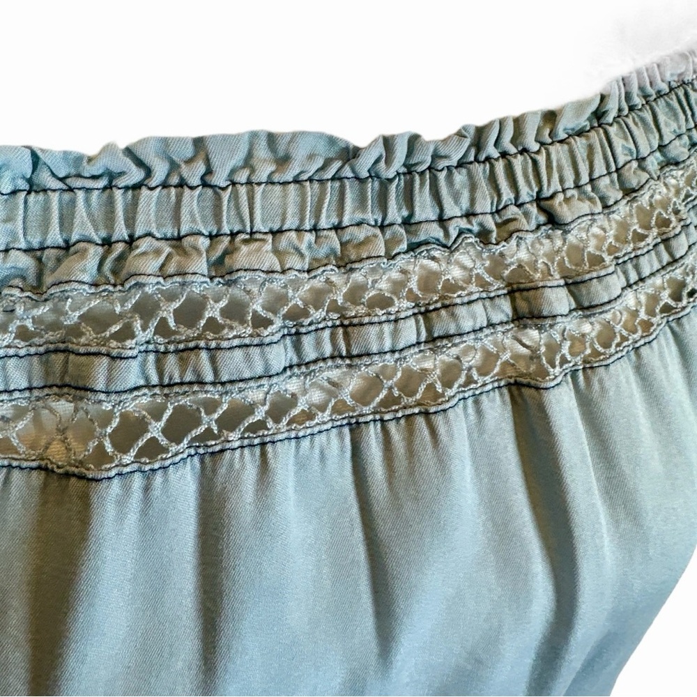 Walter Baker Sky Blue Off-Shoulder Blouse - Picture 7 of 9